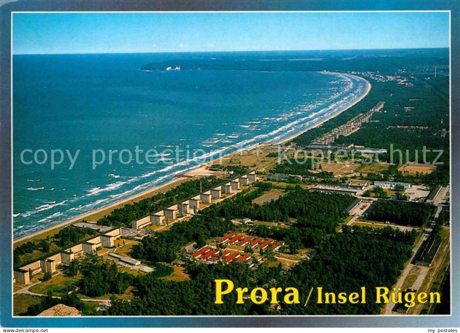 72905774 Prora Ruegen Fliegeraufnahme Binz - Other & Unclassified