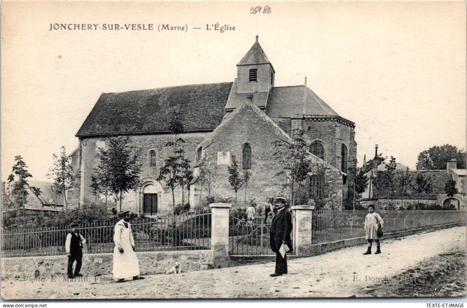 51 JONCHERY SUR VESLE - L'eglise. - Jonchery-sur-Vesle