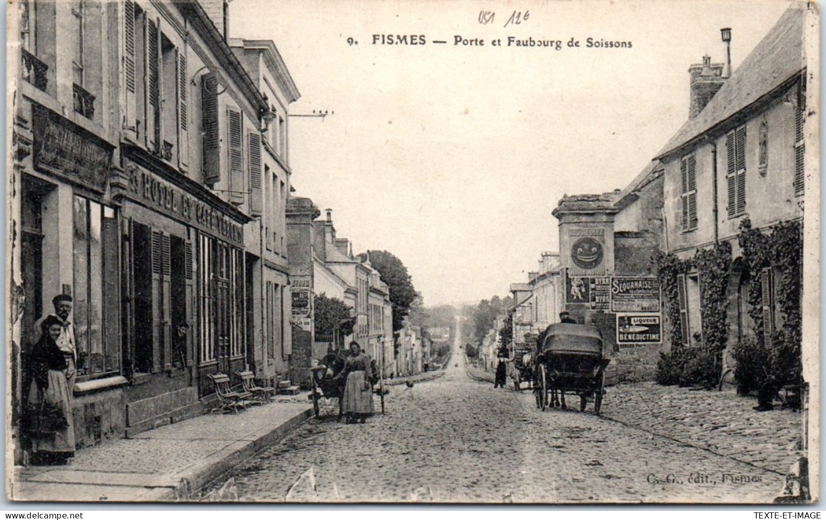 51 FISMES - Porte Et Faubourg De Soissons  - Fismes