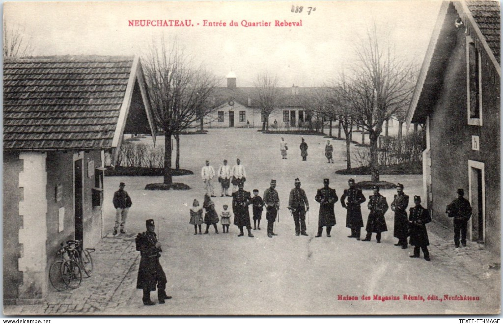 88 NEUFCHATEAU- Entree Du Quartier Rebeval  - Neufchateau