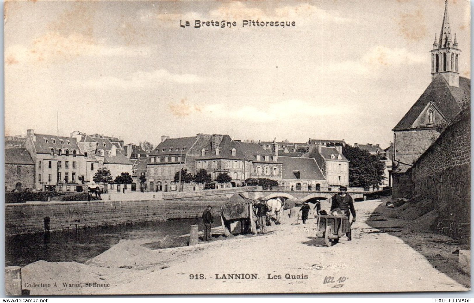 22 LANNION - Les Quais Et Un Coin De La Ville  - Lannion