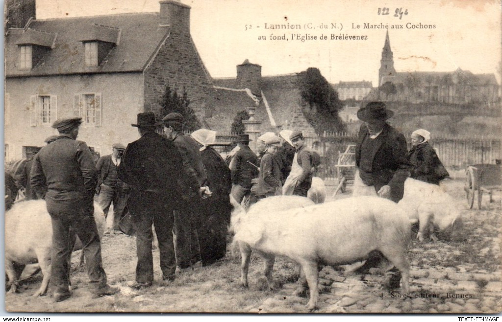 22 LANNION - Le Marche Aux Cochons  - Lannion