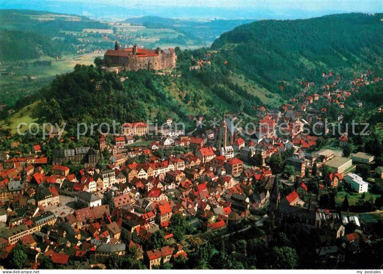 72905702 Kulmbach Mit Plassenburg Fliegeraufnahme Kulmbach - Kulmbach