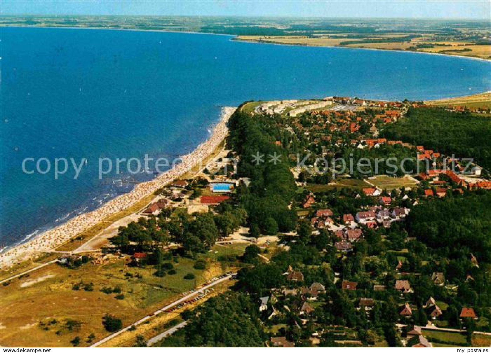 72905686 Hohwacht Ostseebad Fliegeraufnahme Hohwacht (Ostsee) - Autres & Non Classés