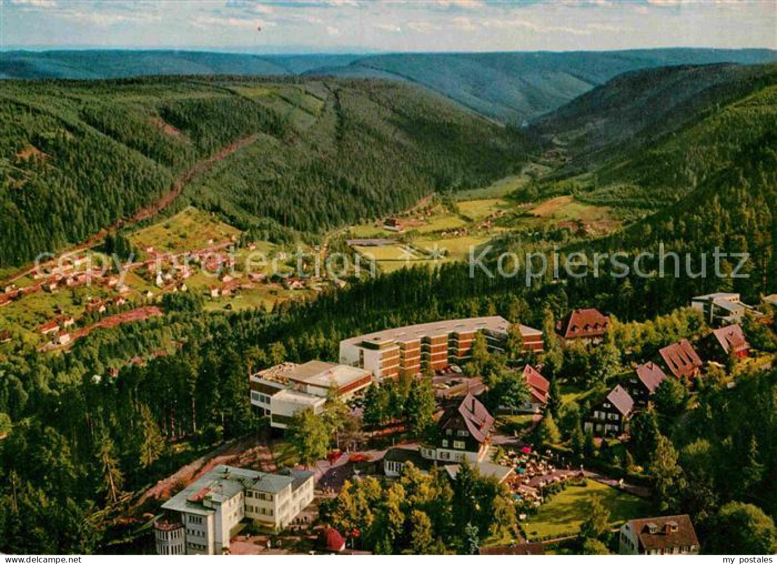 72905668 Bad Wildbad Sommerberghotel Kurort Im Schwarzwald Fliegeraufnahme Bad W - Other & Unclassified