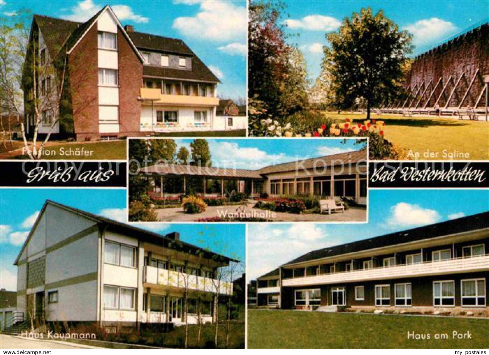 72904840 Bad Westernkotten Pension Schaefer Haus Kaupmann Haus Am Park Saline Wa - Sonstige & Ohne Zuordnung