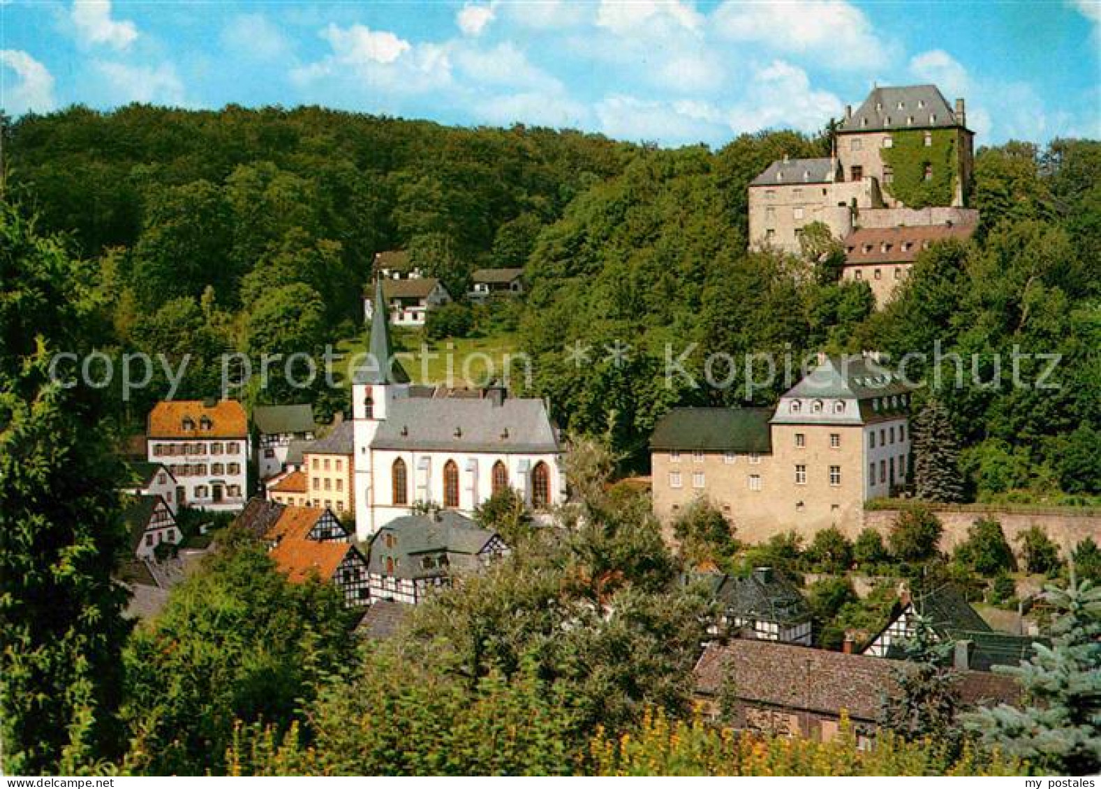 72904687 Blankenheim Eifel Kirche Burg Blankenheim Eifel - Andere & Zonder Classificatie