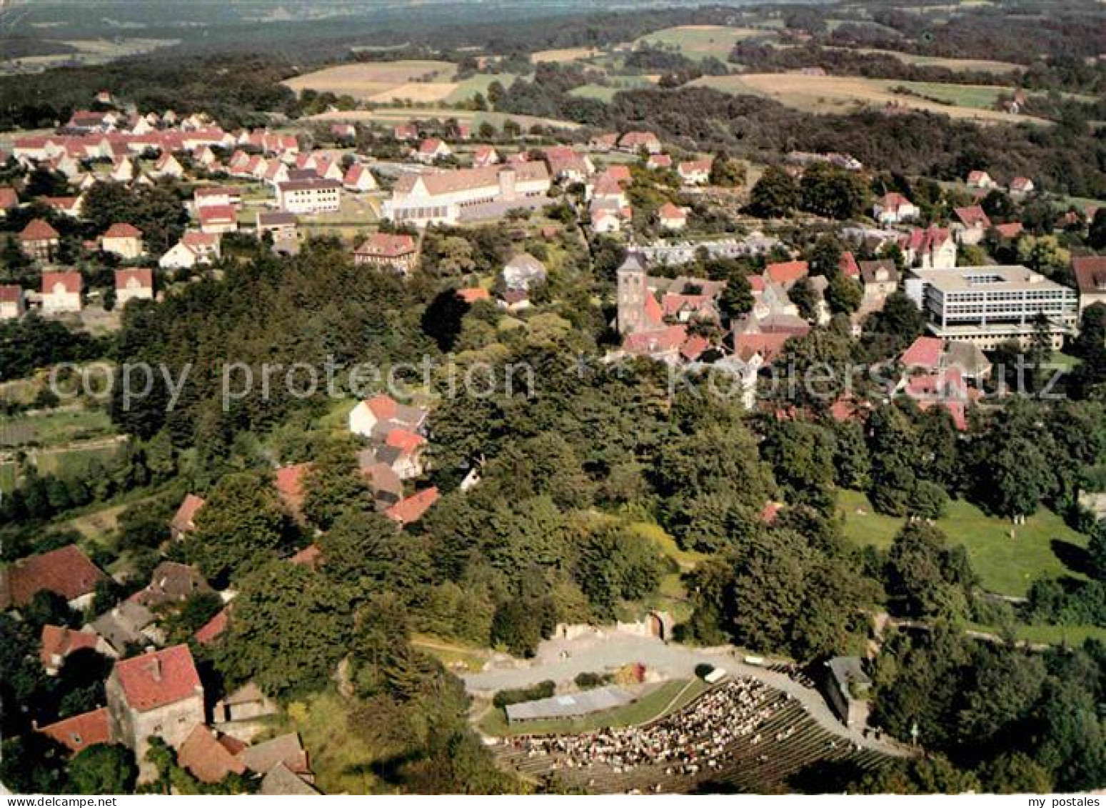 72904648 Tecklenburg Fliegeraufnahme Tecklenburg - Andere & Zonder Classificatie