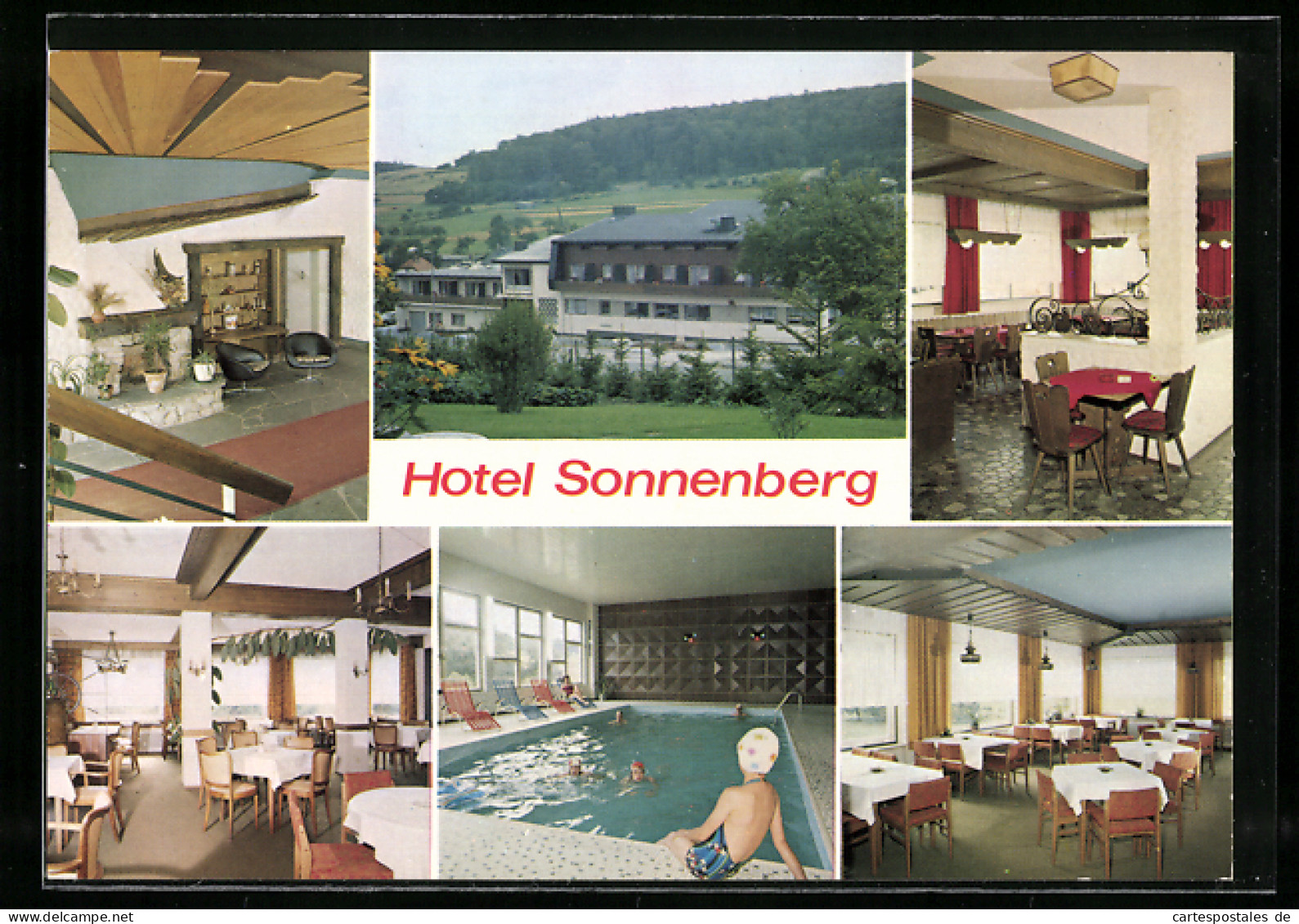 AK Weilrod-Riedelbach /Naturpark Hochtaunus, Hotel Sonnenberg, Innenansichten  - Andere & Zonder Classificatie
