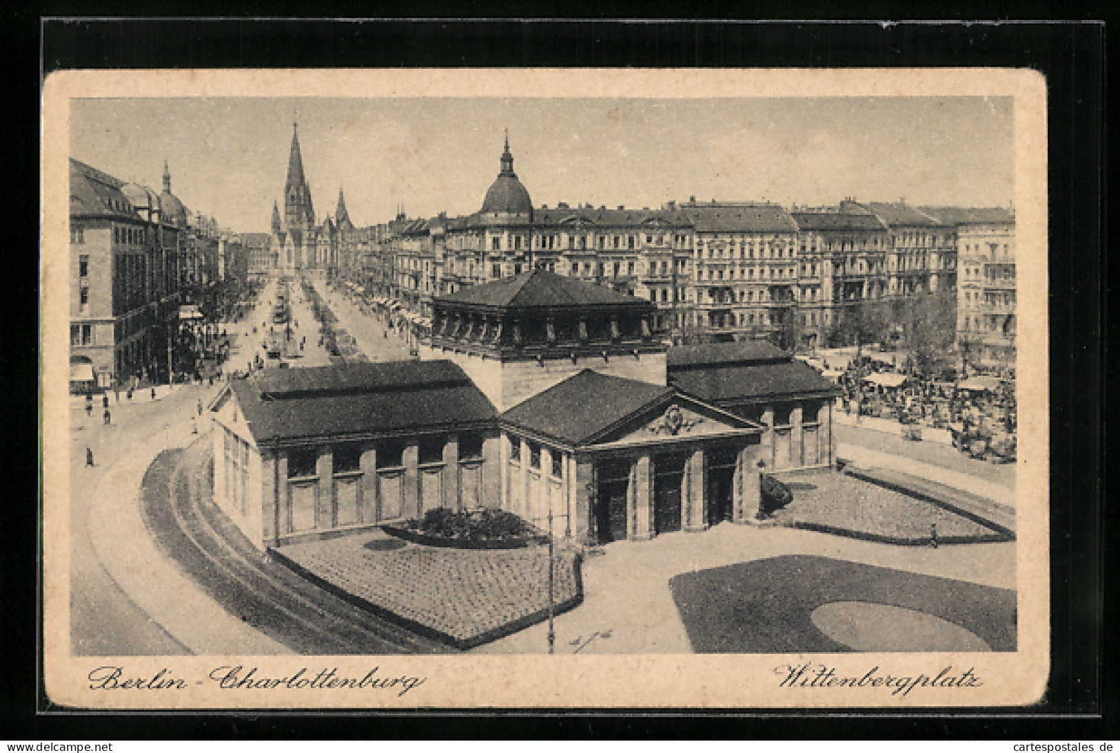 AK Berlin-Schöneberg, U-Bahn-Eingang Auf Dem Wittenbergplatz  - Schoeneberg