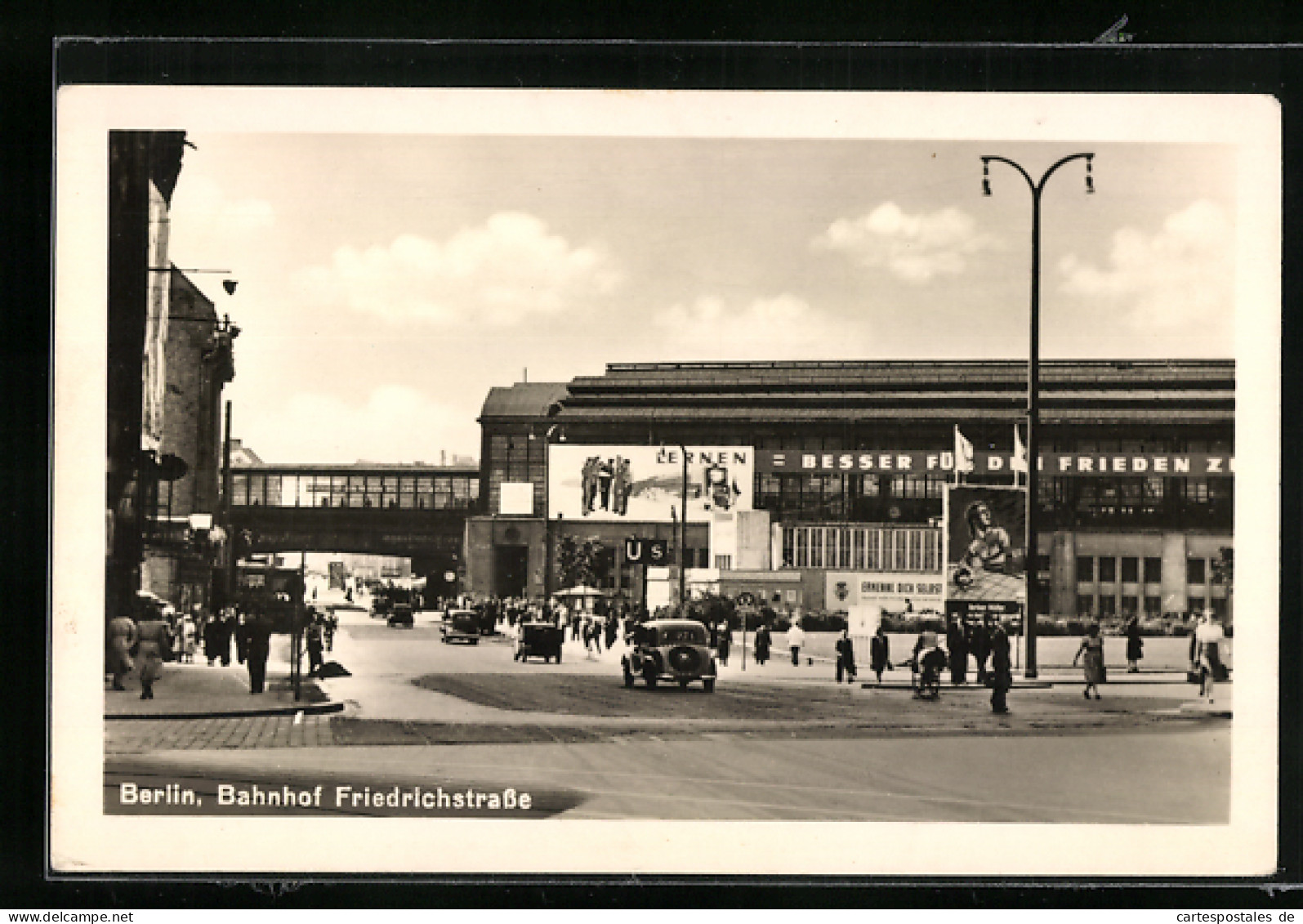 AK Berlin, Bahnhof Friedrichstrasse  - Mitte