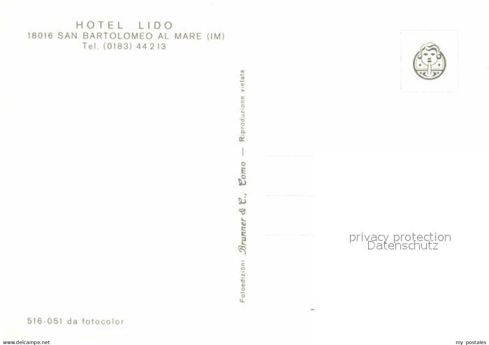 72904456 San Bartolomeo Al Mare Fliegeraufnahme Strand Hotel Lido Imperia - Sonstige & Ohne Zuordnung