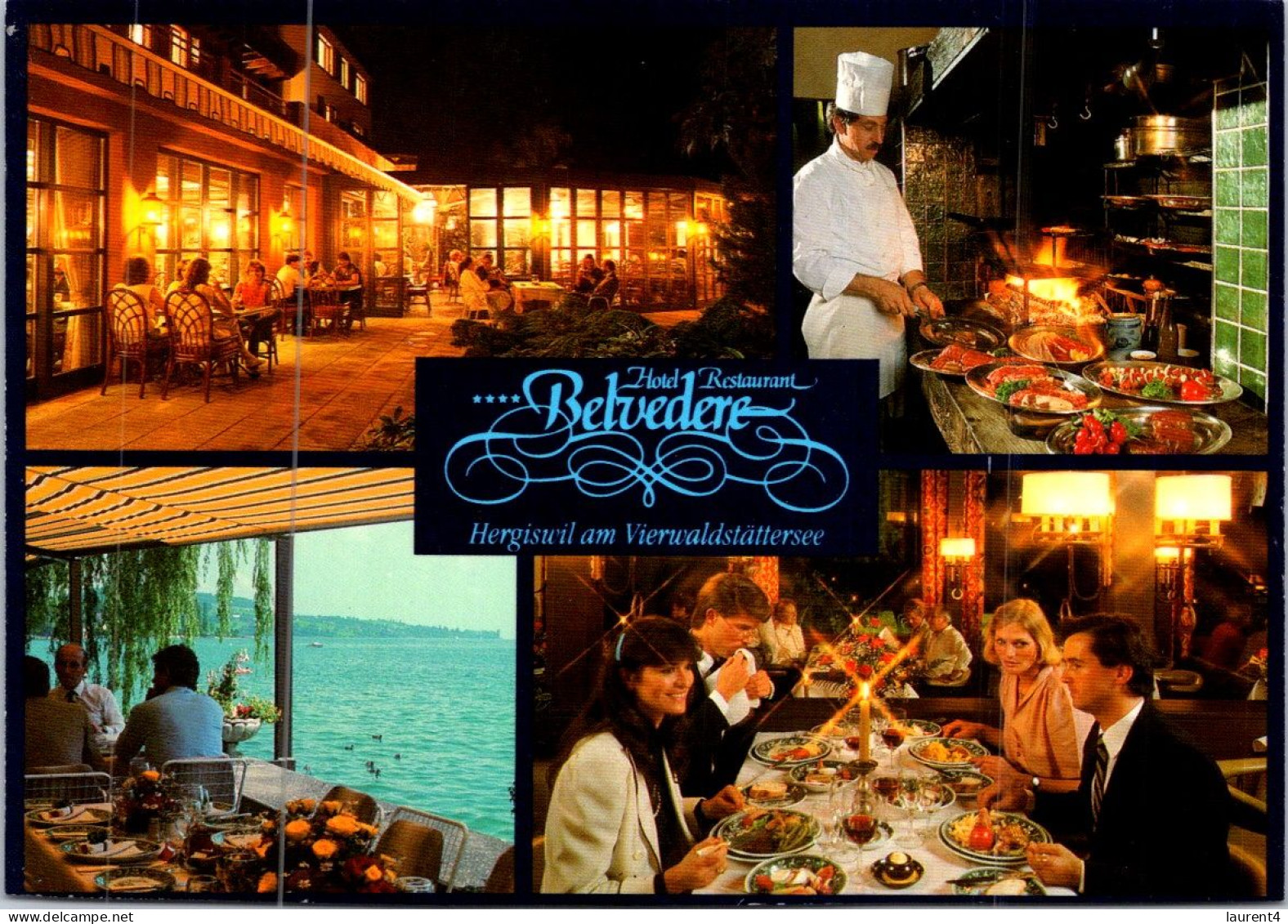 12-5-2024 (4 Z 50) Switzerland - Hotel Restaurant Belvedère - Hotels & Restaurants
