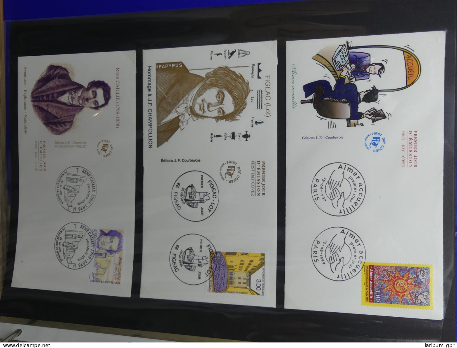 Frankreich FDCs Ab 1999 Besammelt über 200 Stück Im Ringbinder #LY692 - Altri & Non Classificati