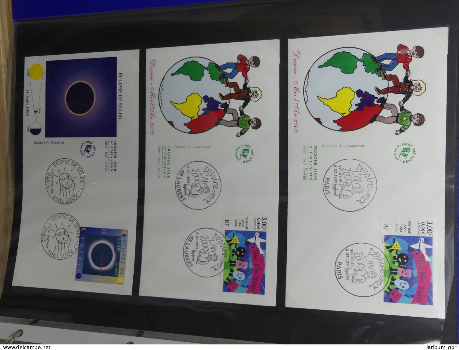 Frankreich FDCs Ab 1999 Besammelt über 200 Stück Im Ringbinder #LY692 - Other & Unclassified