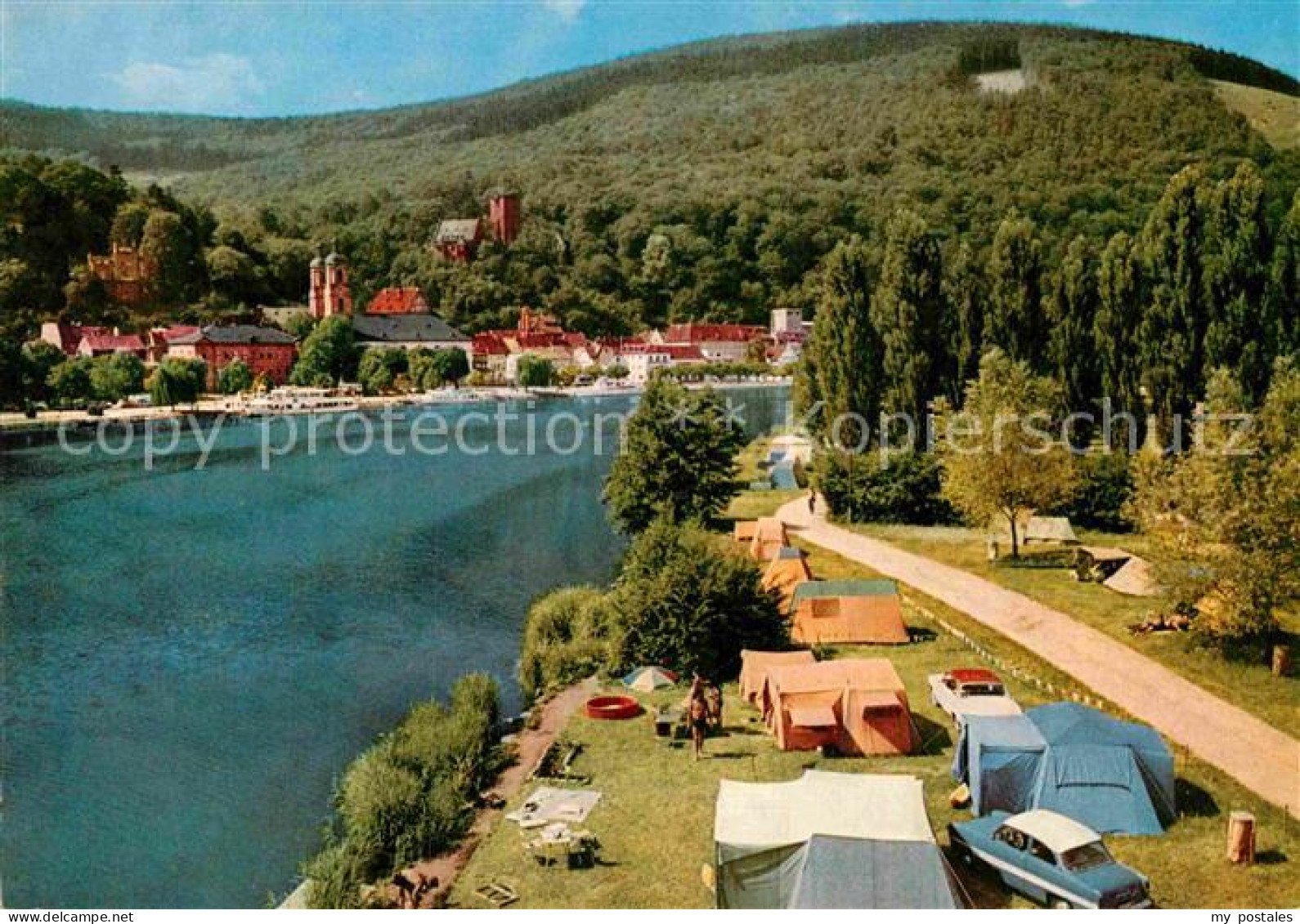 72904347 Miltenberg Main Mainpartie Camping Miltenberg - Andere & Zonder Classificatie