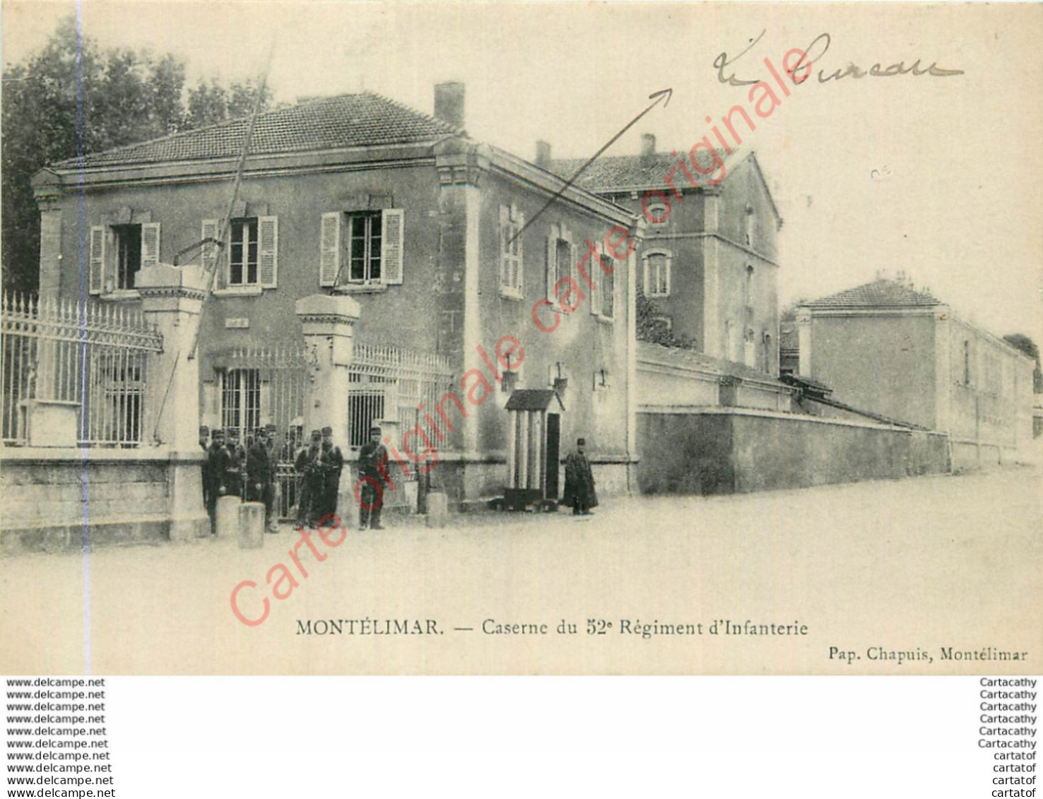 26.  MONTELIMAR .   Caserne Du 52e Régiment D'Infanterie . - Montelimar