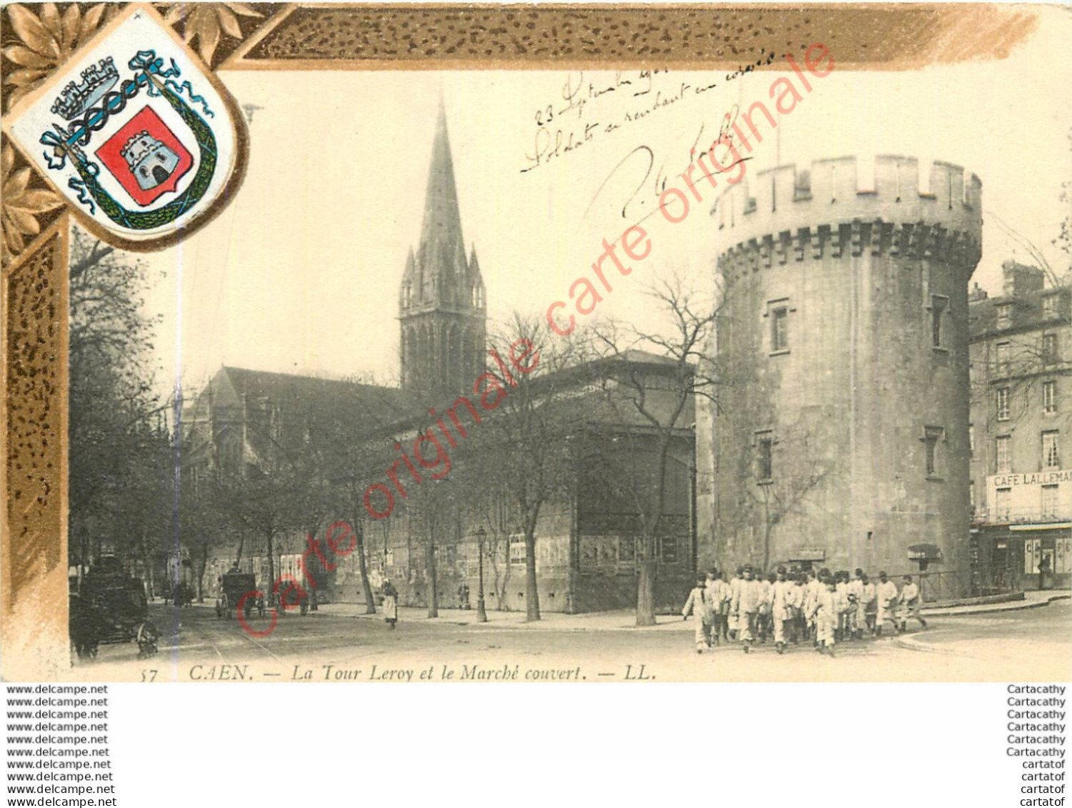 14.  CAEN .   La Tour Leroy Et Le Marché Couvert . - Caen