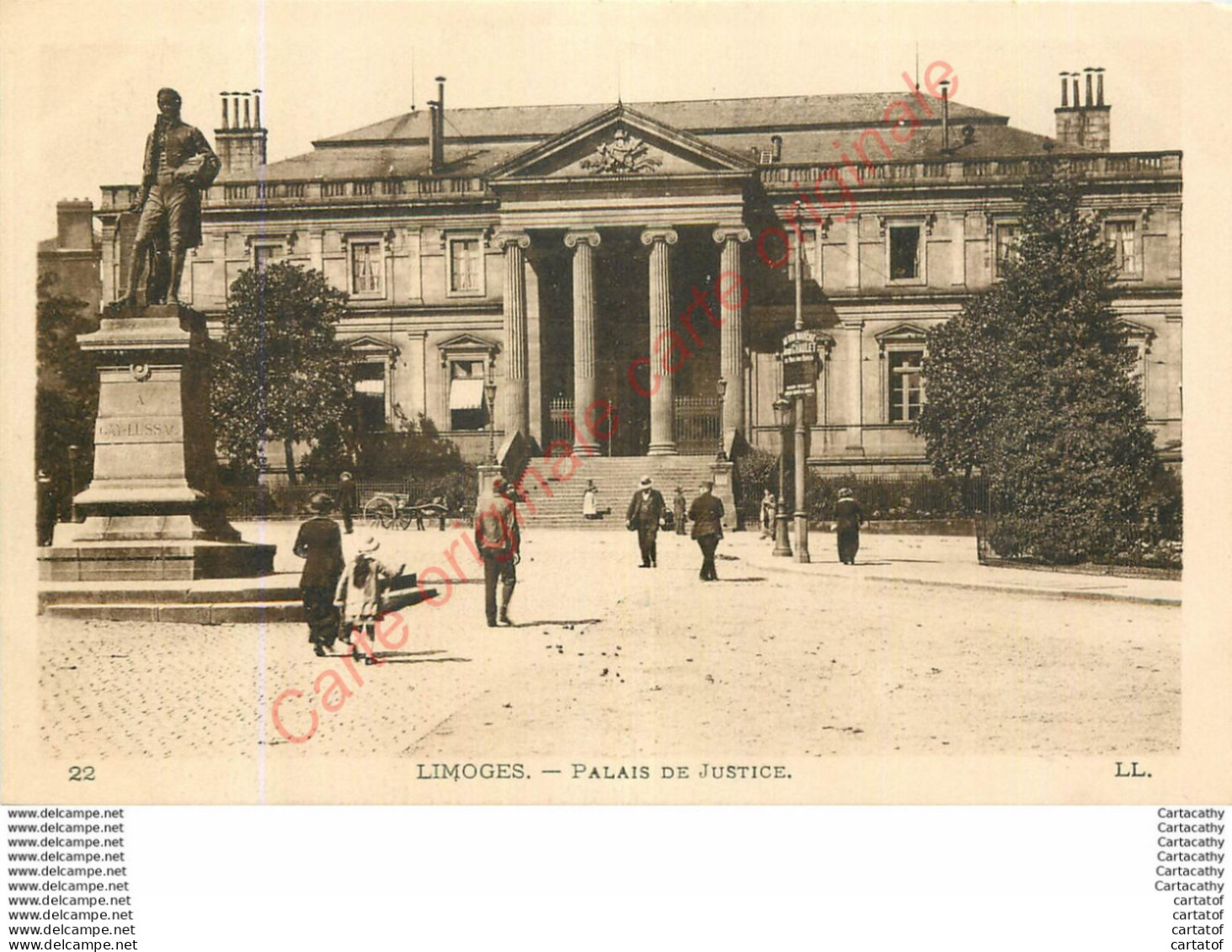 87.  LIMOGES .  Palais De Justice . - Limoges