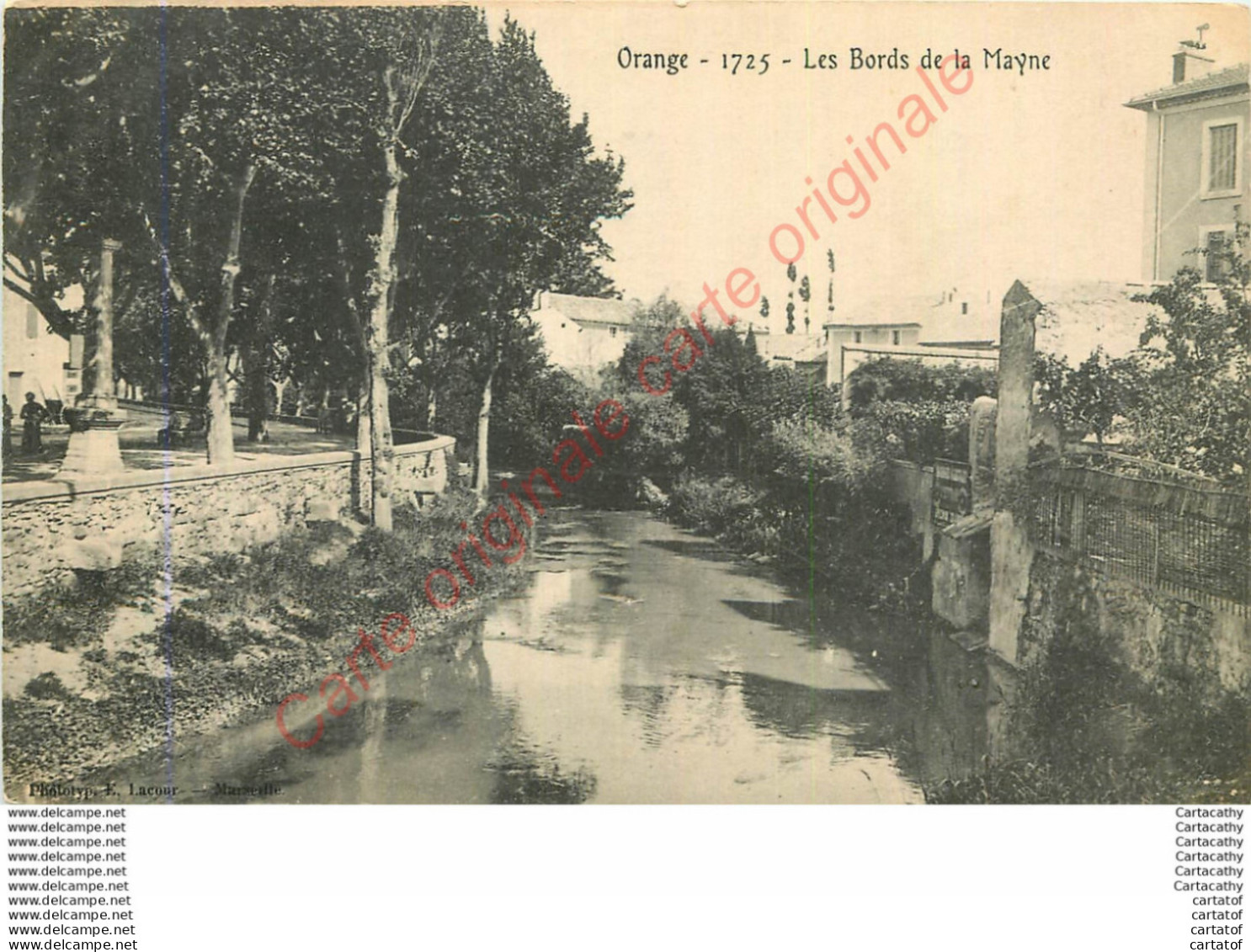 84.  ORANGE .  Les Bords De La Mayne . - Orange
