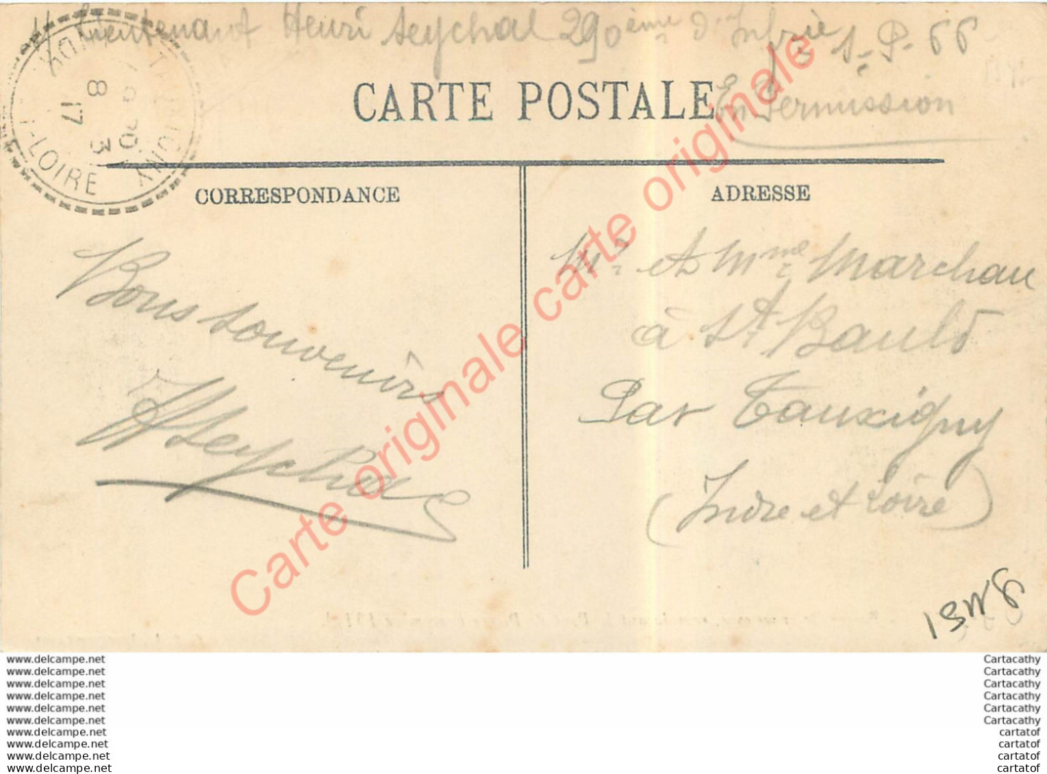 77.  LAGNY .  Passerelle Provisoire Remplaçant Le Pont De Pierre . Novembre 1914 . - Lagny Sur Marne