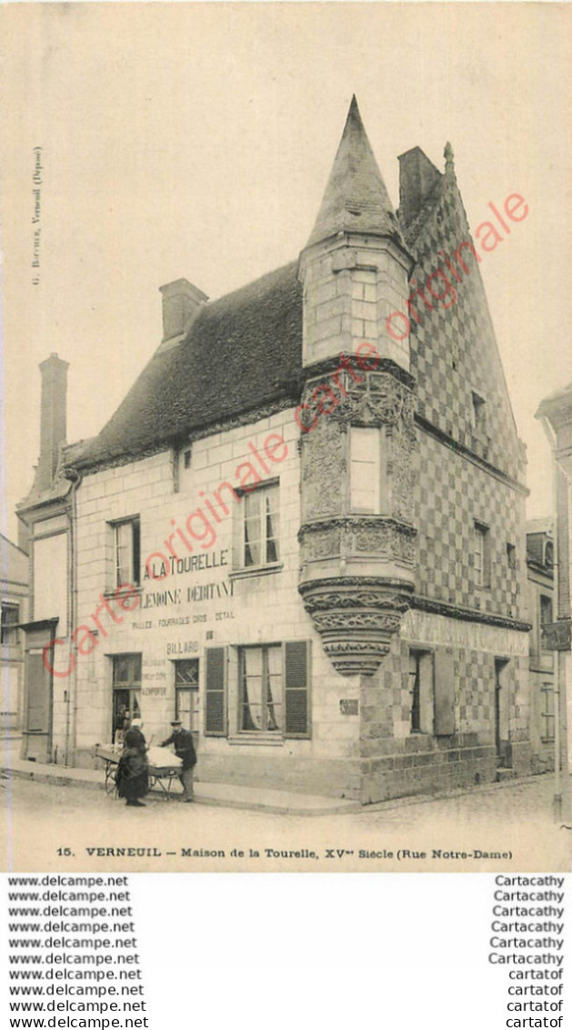 27.  VERNEUIL .  Maison De La Tourelle . - Verneuil-sur-Avre