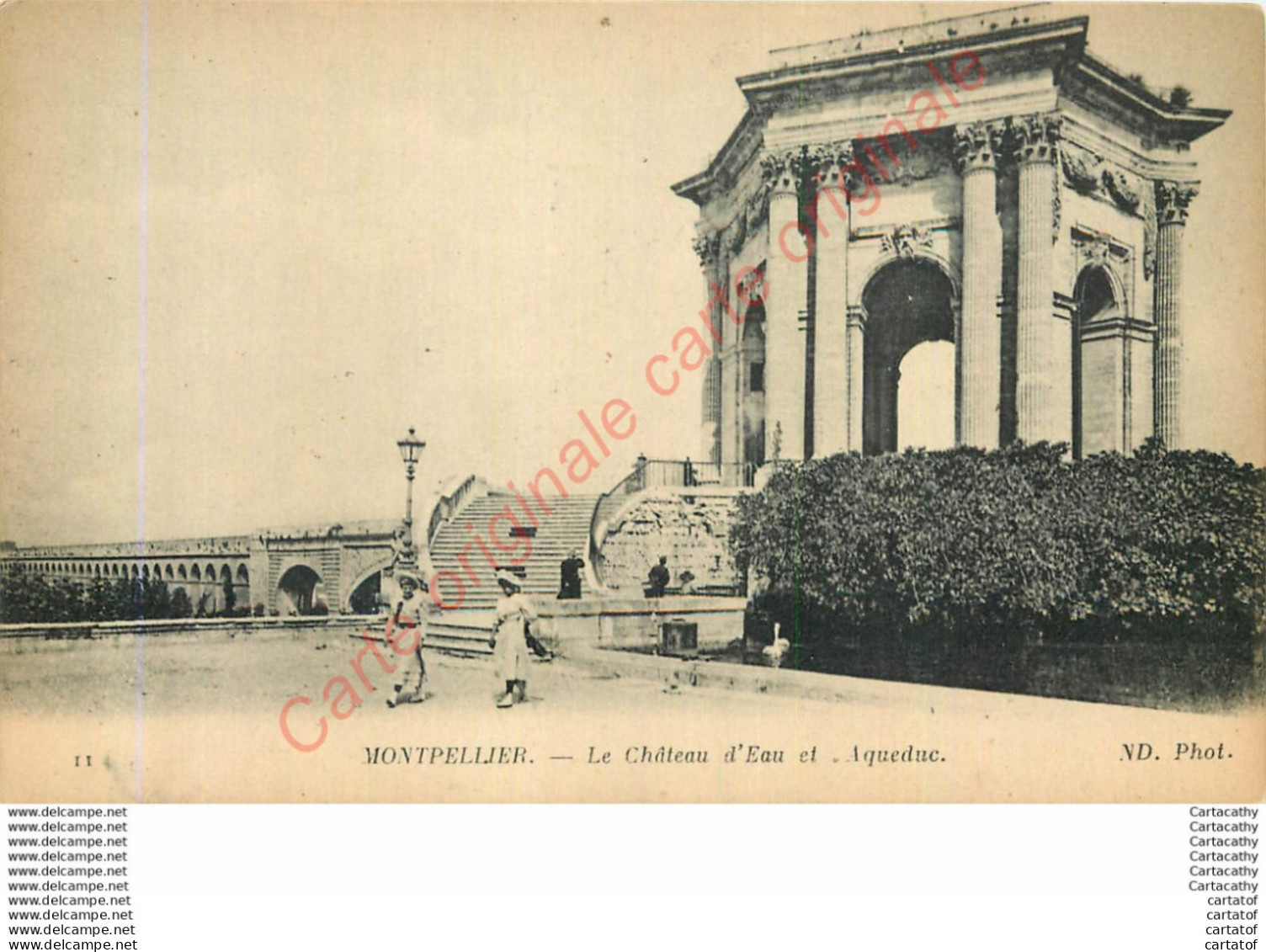 34.  MONTPELLIER .  Le Château D'Eau Et Aqueduc . - Montpellier