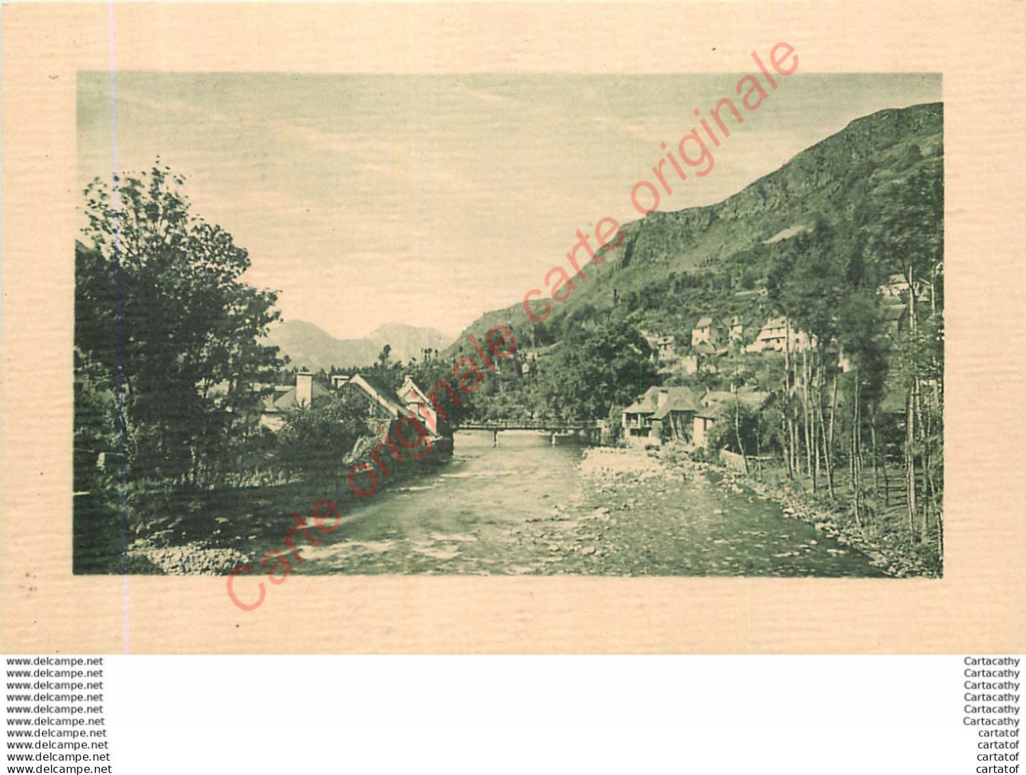 31.  LUCHON .  FOS . La Vallée De La Garonne . - Luchon