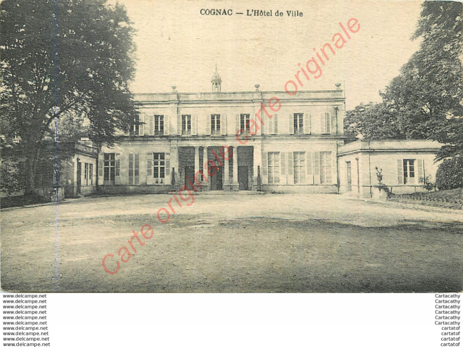 16.  COGNAC .  Hôtel De Ville . - Cognac