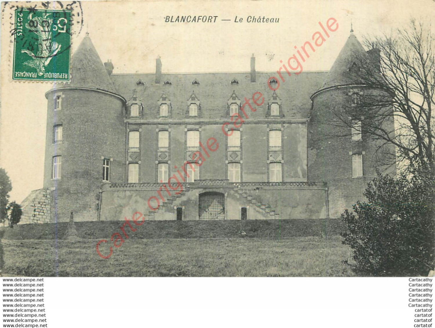 18.  BLANCAFORT .  Le Château . - Other & Unclassified