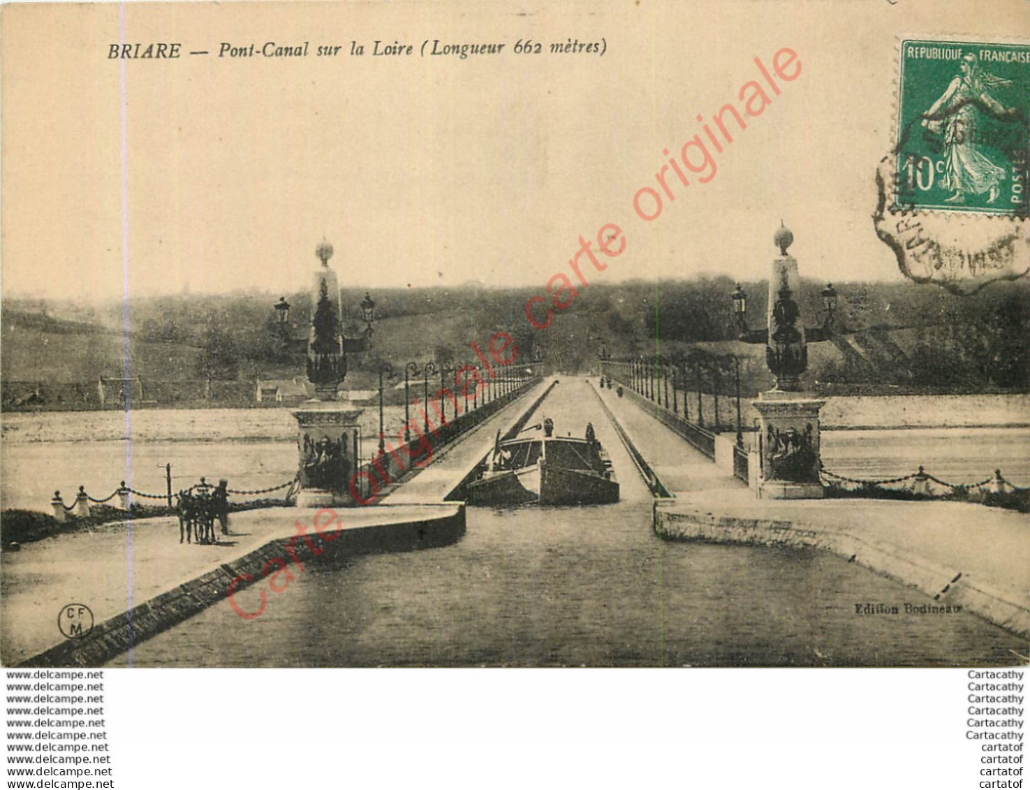 45.  BRIARE .  Pont Canal Sur La Loire . - Briare