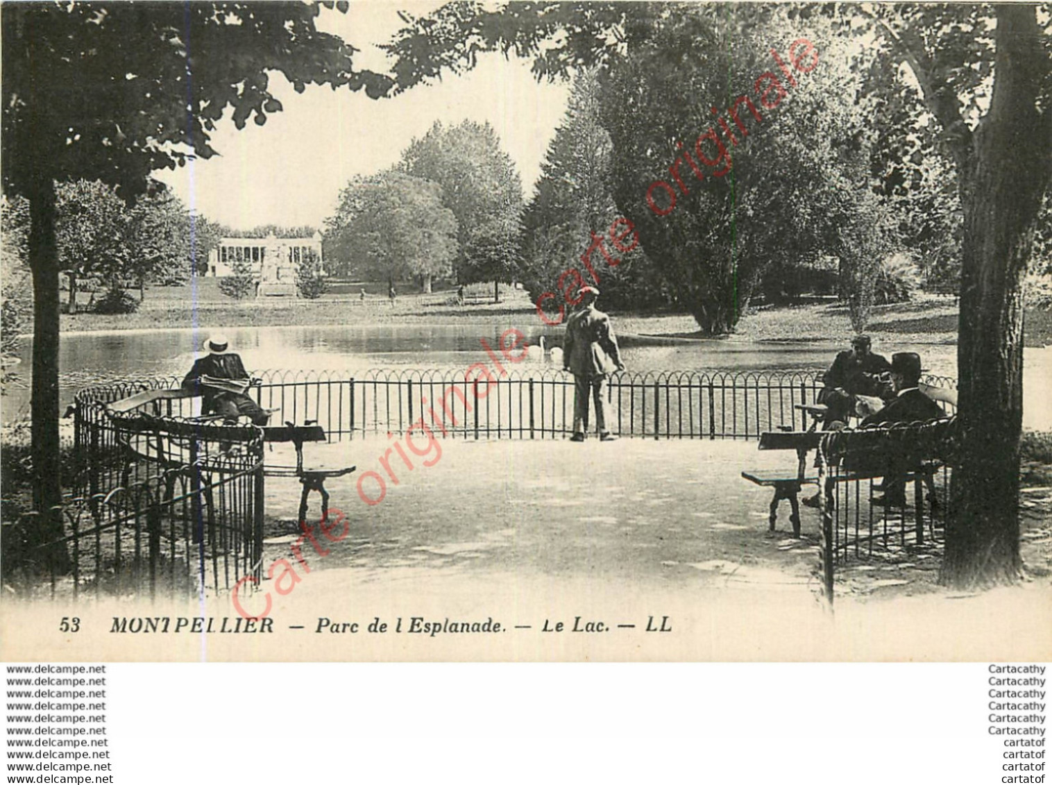 34.  MONTPELLIER .  Parc De L'Esplanade . - Montpellier