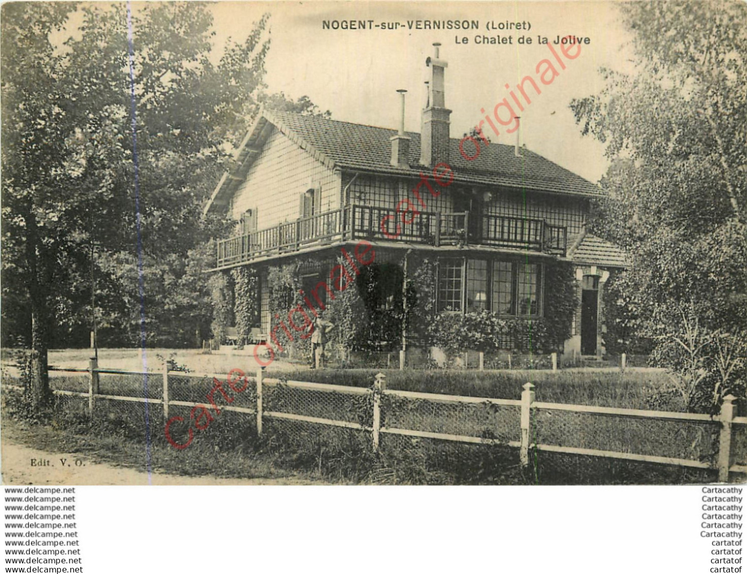 45.  NOGENT SUR VERNISSON .  Le Chalet De La Jolive . - Other & Unclassified