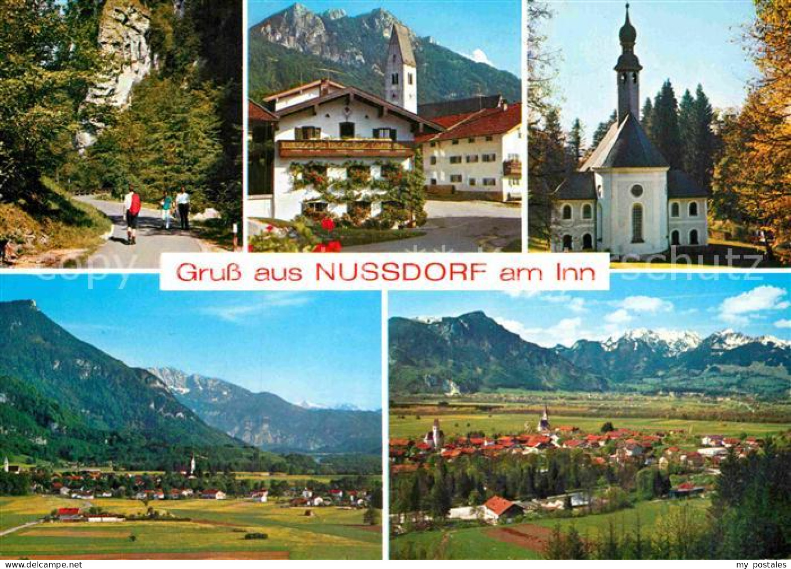 72904288 Nussdorf Inn Kirchwald Weg In Das Muehltal Bayerische Alpen  Nussdorf I - Sonstige & Ohne Zuordnung