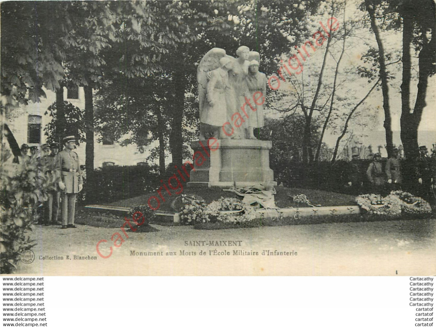 79.  SAINT MAIXENT .  Monument Aux Morts De L'Ecole Militaire D'Infanterie . - Saint Maixent L'Ecole