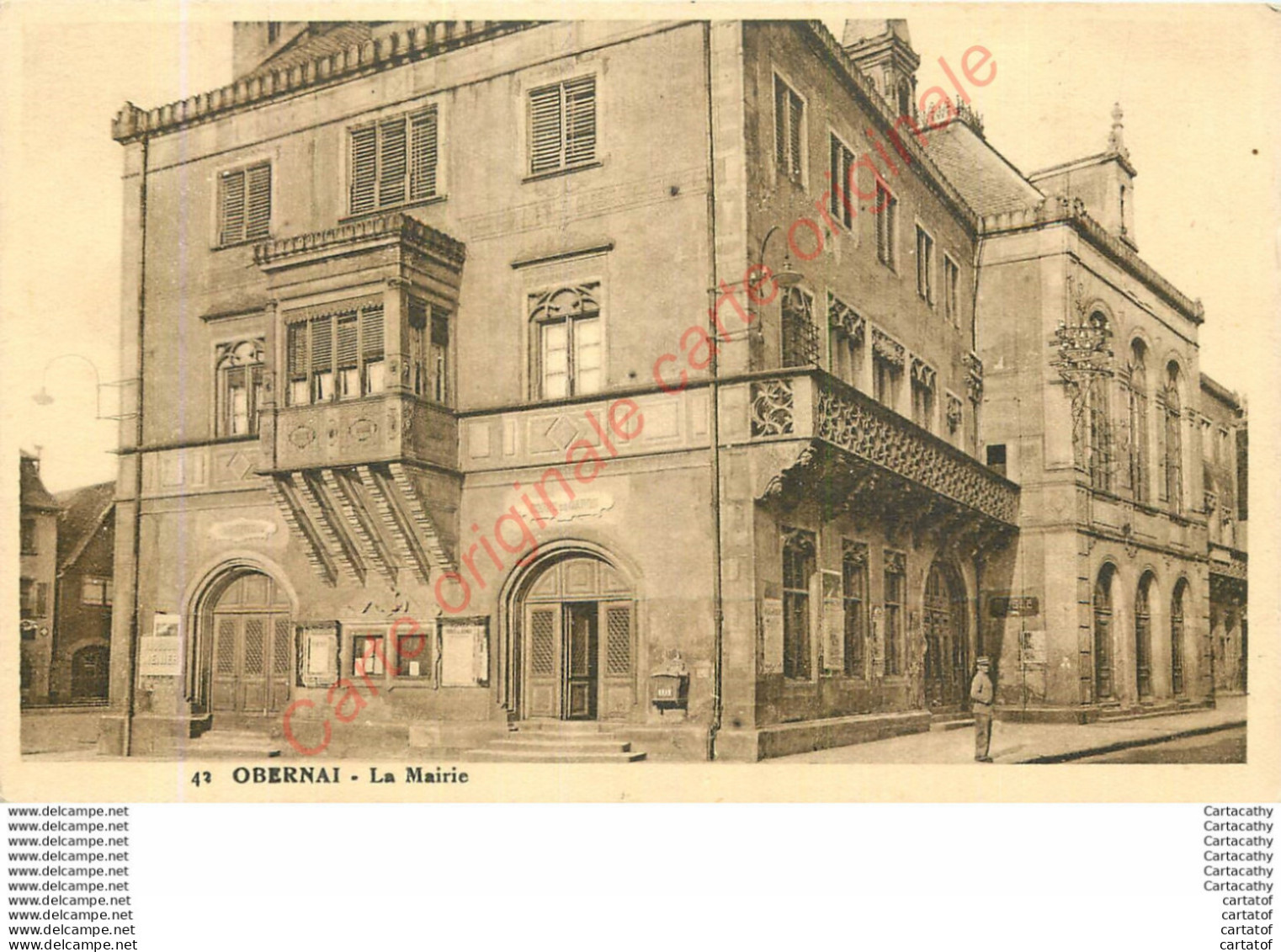 67.  OBERNAI .  La Mairie . - Obernai