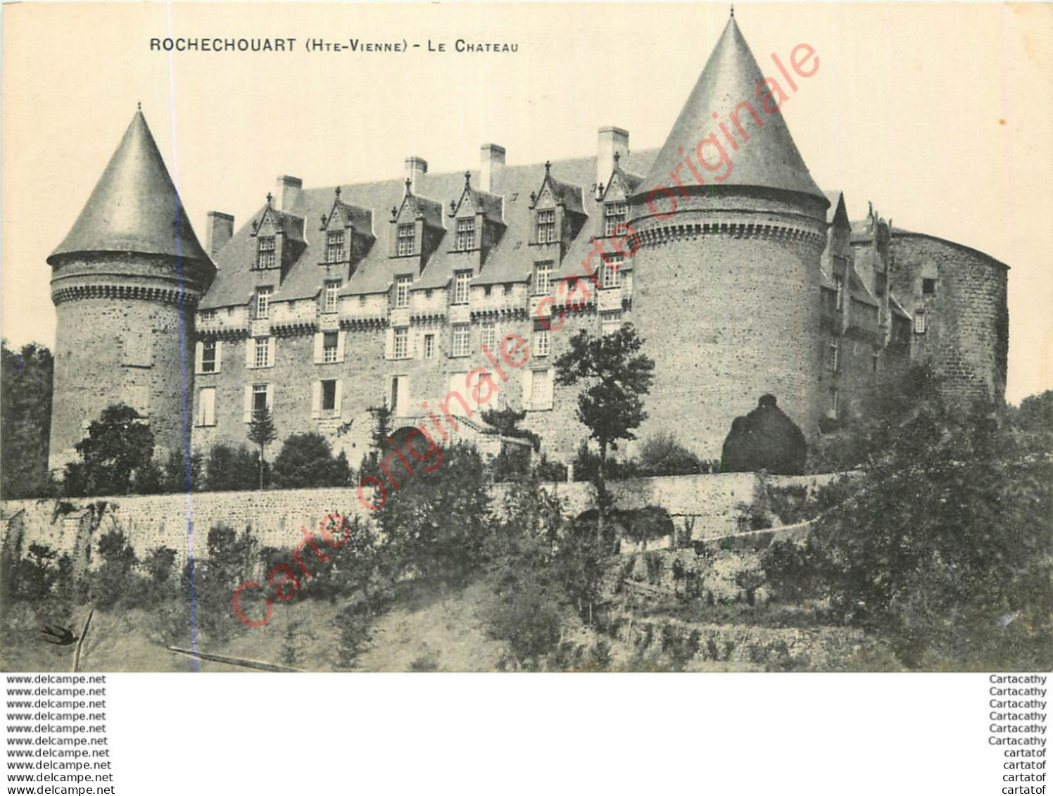 87.  ROCHECHOUART . Le Château . - Rochechouart