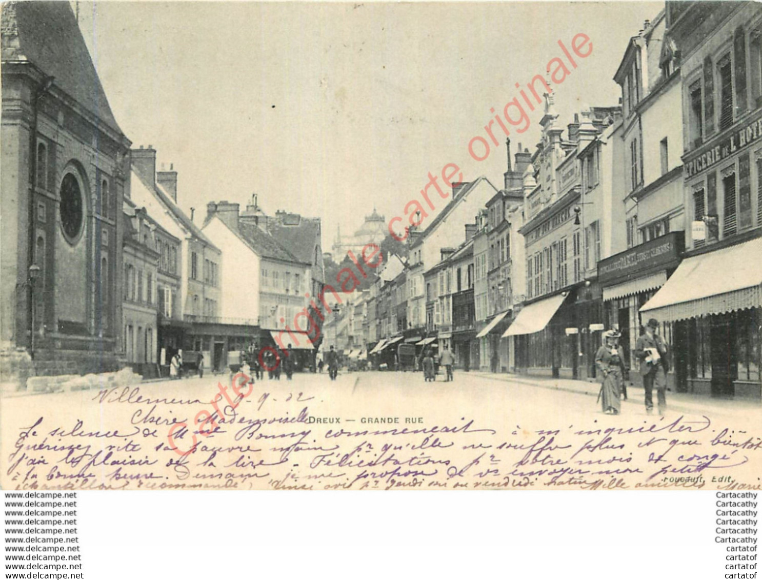 28.  DREUX .  Grande Rue . - Dreux