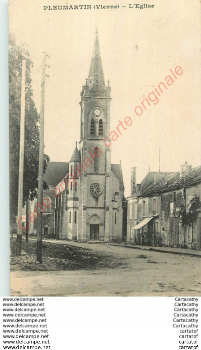 86.  PLEUMARTIN .  L'Eglise . - Pleumartin