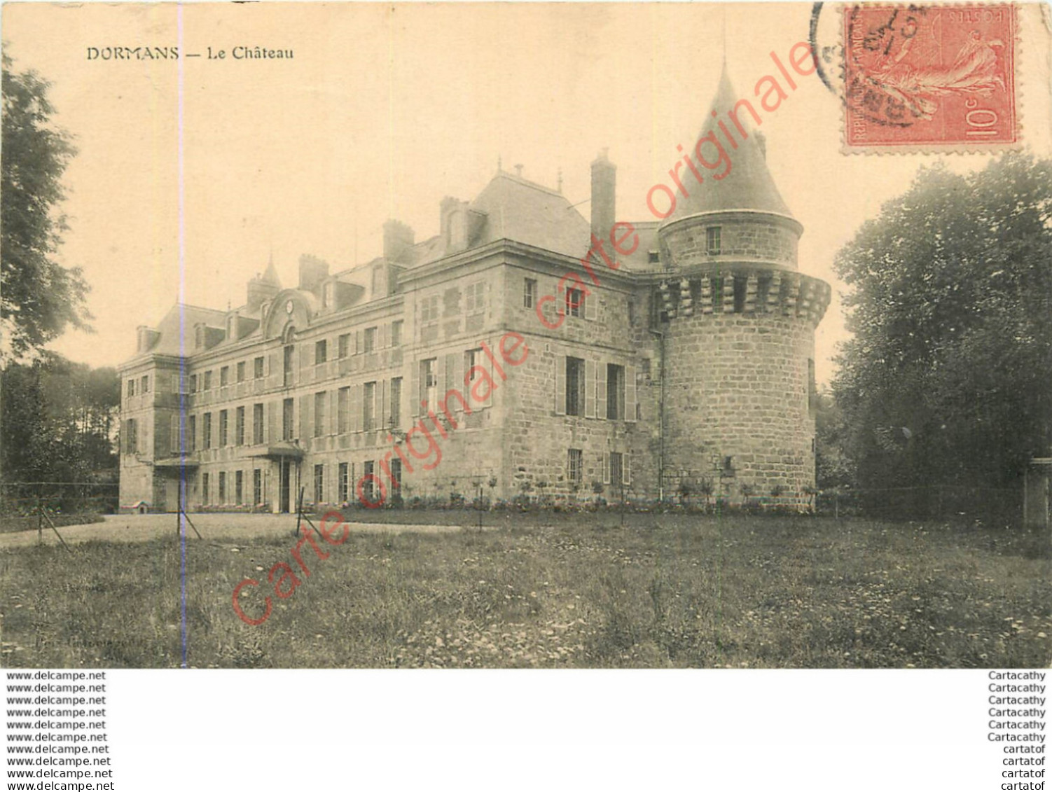 51.  DORMANS . LE CHATEAU . - Dormans