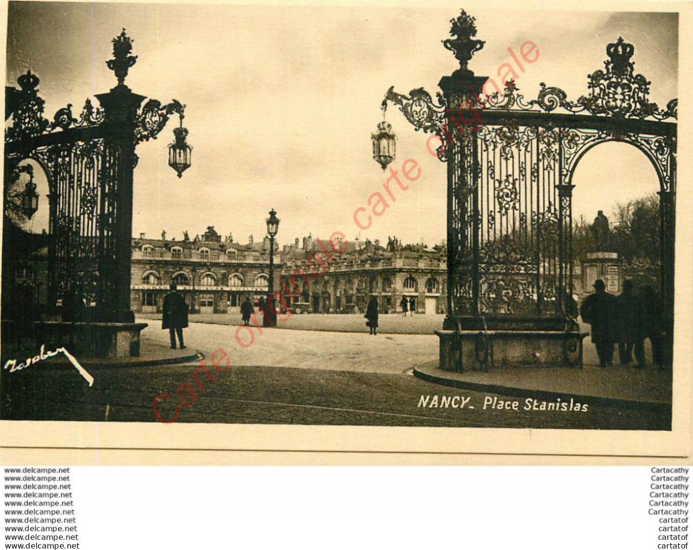 54.  NANCY .   Place Stanislas . - Nancy