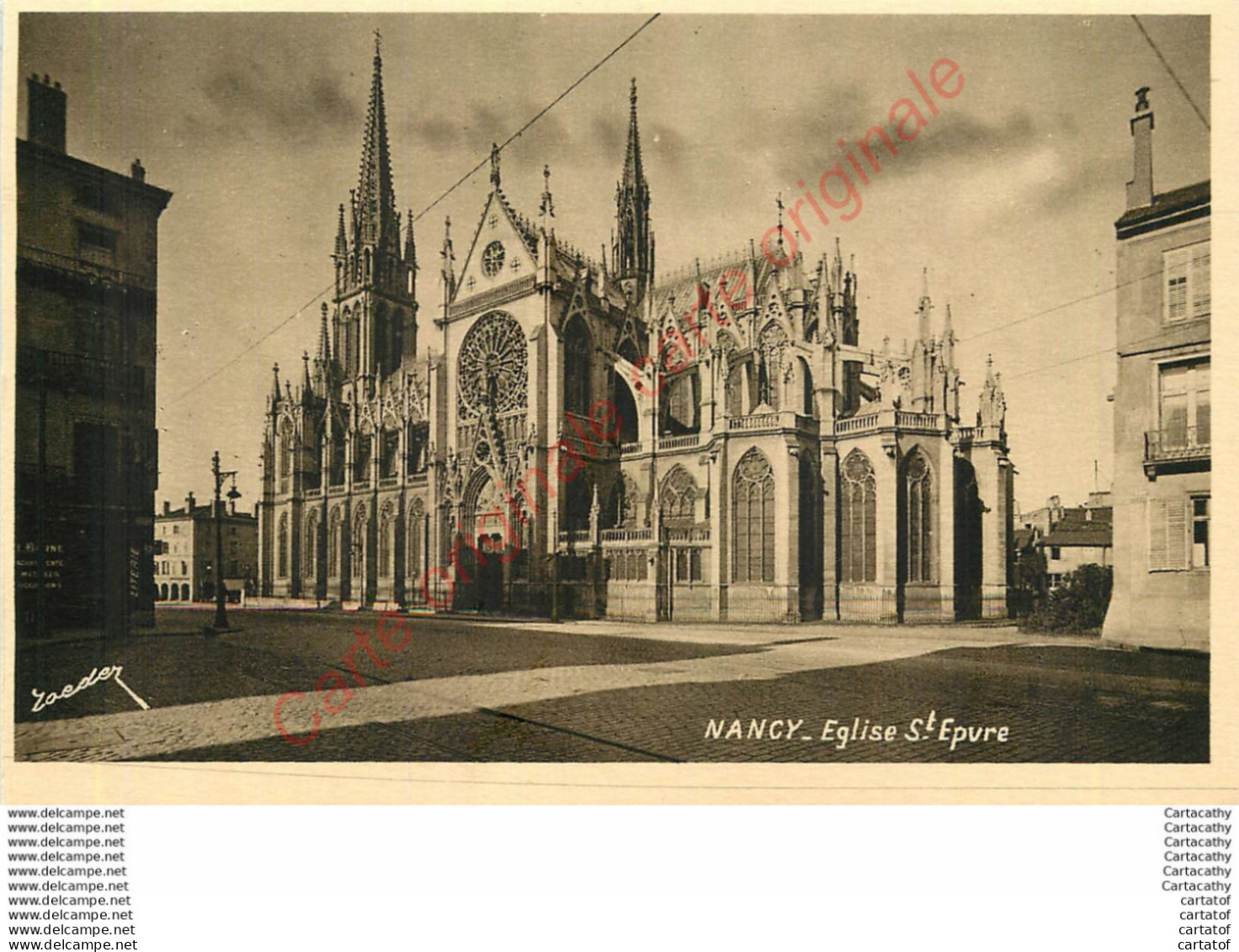 54.  NANCY .   Eglise St-Epure . - Nancy