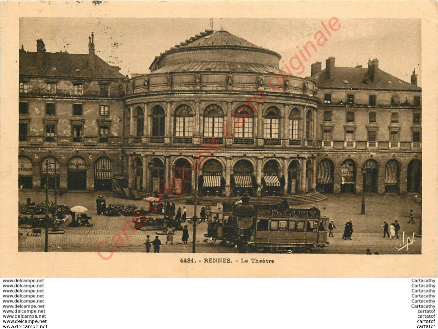 35.  RENNES .  Le Théatre . - Rennes