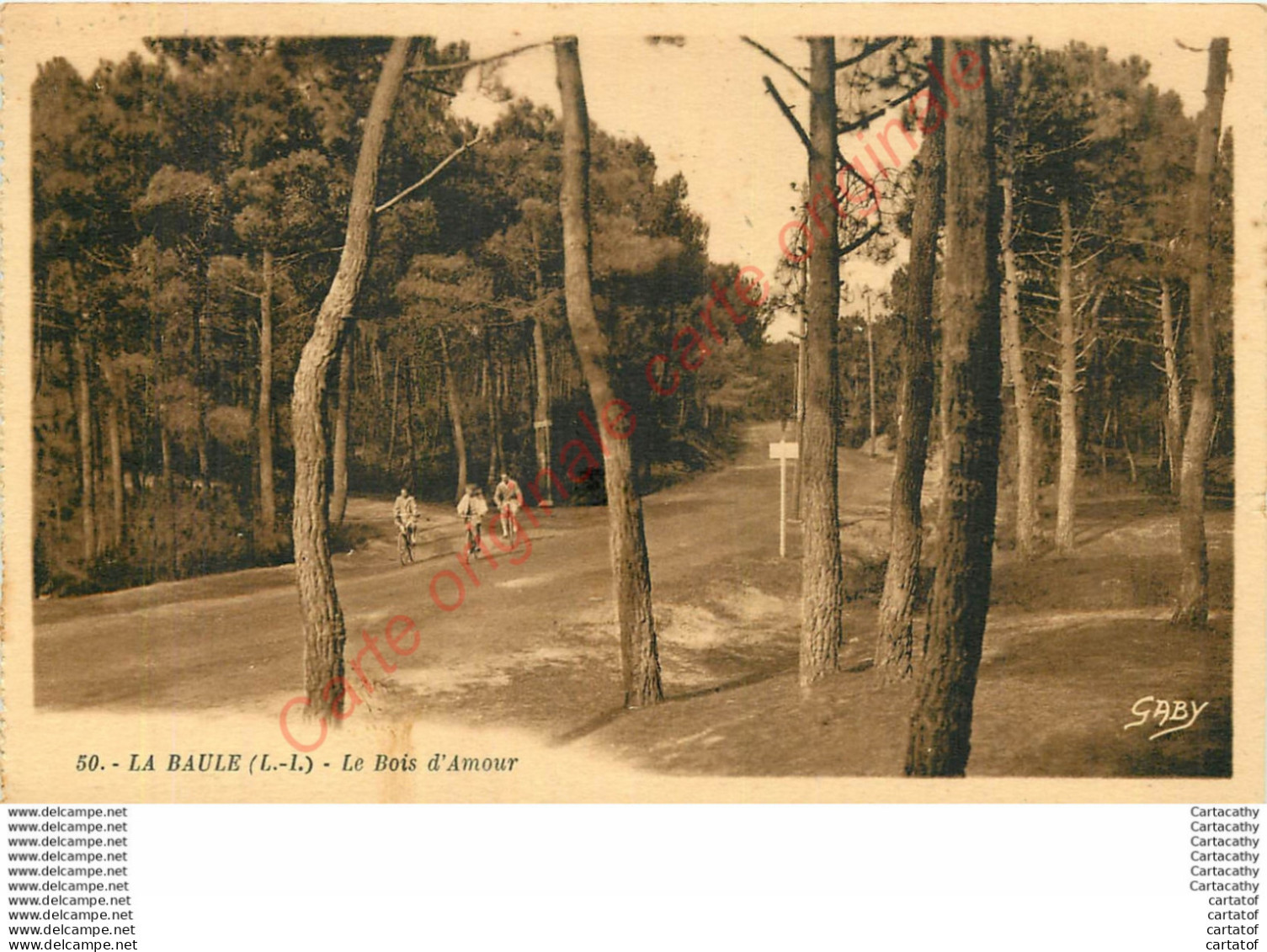 44.  LA BAULE .  Le Bois D'Amour . - La Baule-Escoublac