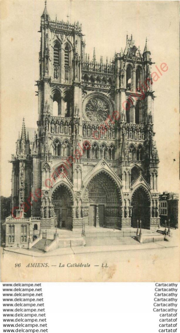 80.  AMIENS .  Cathédrale . - Amiens