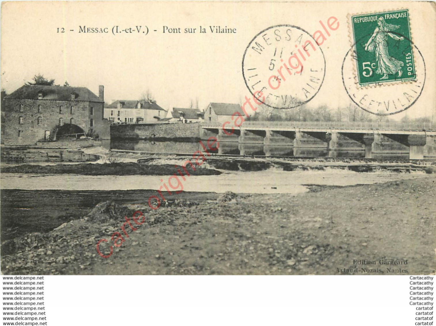 35.  MESSAC .  Pont Sur La Vilaine . - Otros & Sin Clasificación