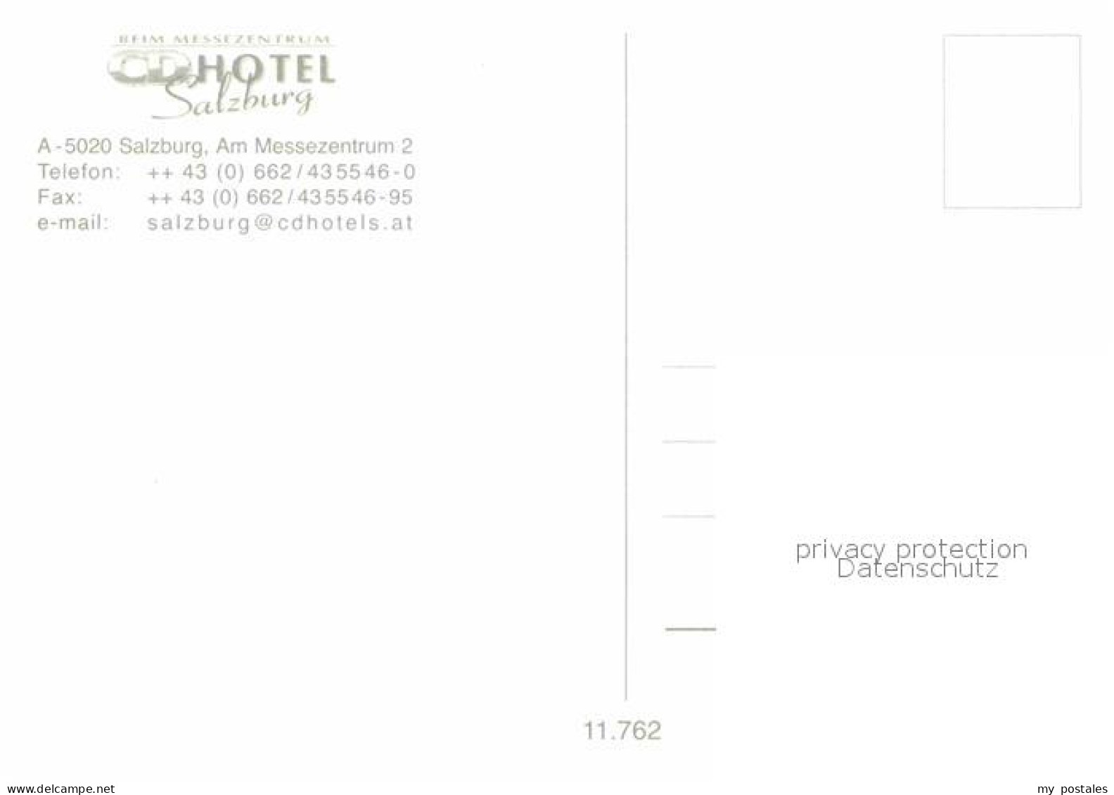 72904259 Salzburg Oesterreich CD Hote Mirabellgarten Kloster Nonnberg Festung Re - Autres & Non Classés