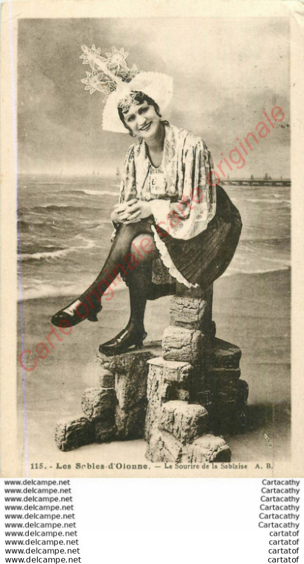 85.  LES SABLES D'OLONNE . Le Sourire De La Sablaise . - Sables D'Olonne