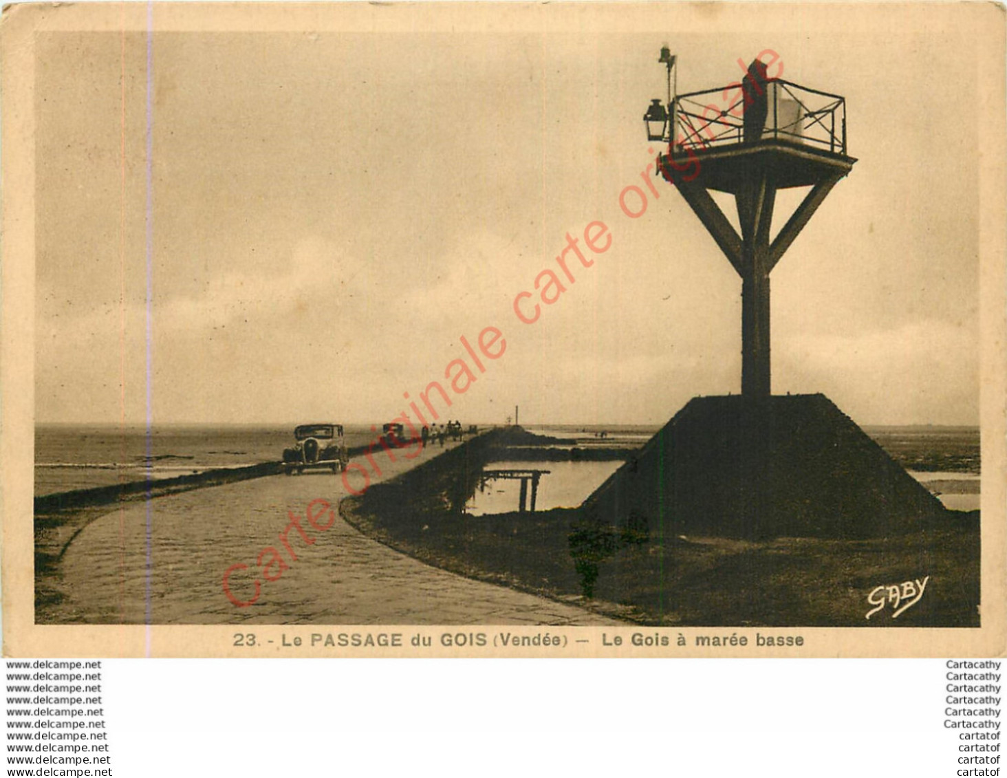 85.  Le PASSAGE Du GOIS . Le Gois à Marée Basse . - Otros & Sin Clasificación