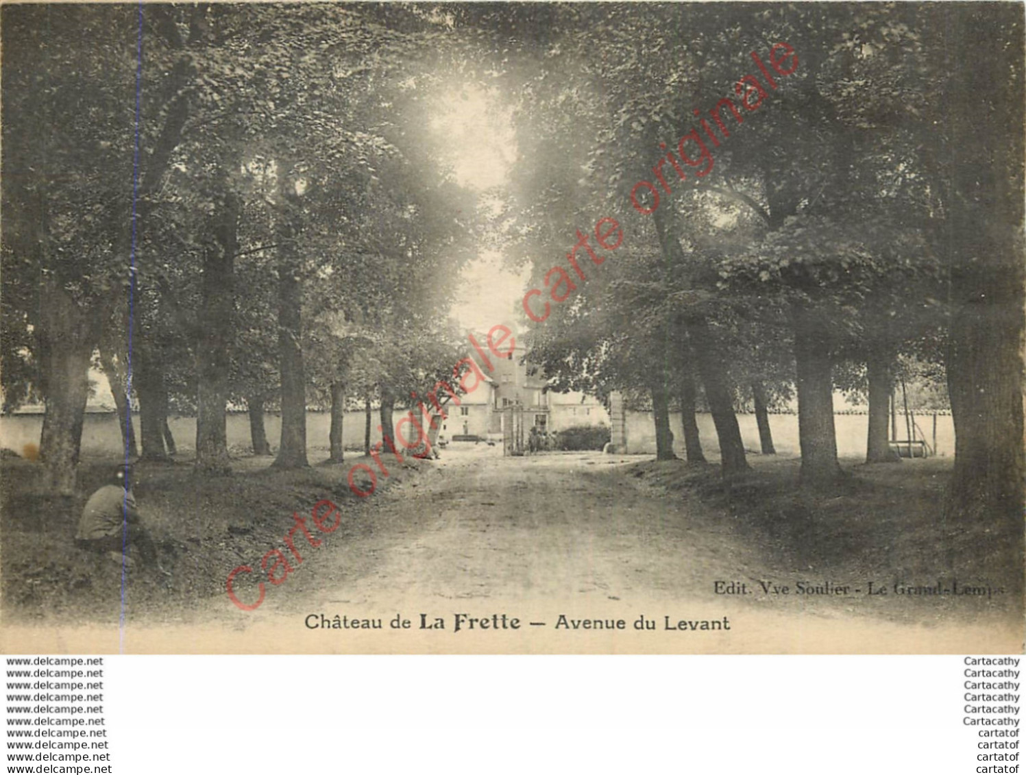 38. Château De LA FRETTE .  Avenue Du Levant . - Sonstige & Ohne Zuordnung